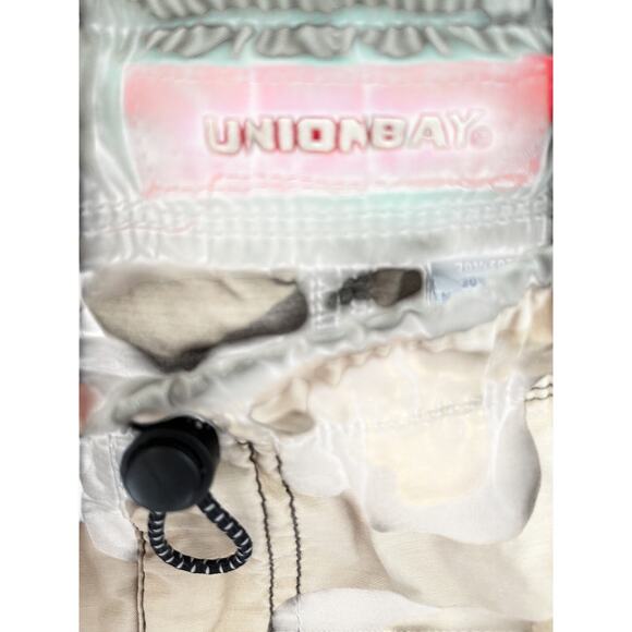 Union Bay Mens Boys Camo Board Shorts XL Swimwear Surfer Beach Grunge - Picture 2 of 6